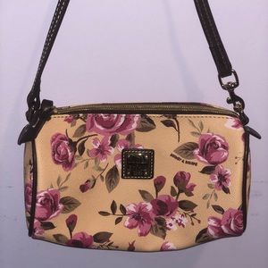 Mustard Floral Statement Purse